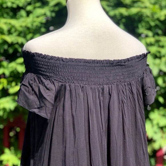 Talula Aritzia Horatio Off-the-shoulder Dress Sz M - Picture 3 of 6
